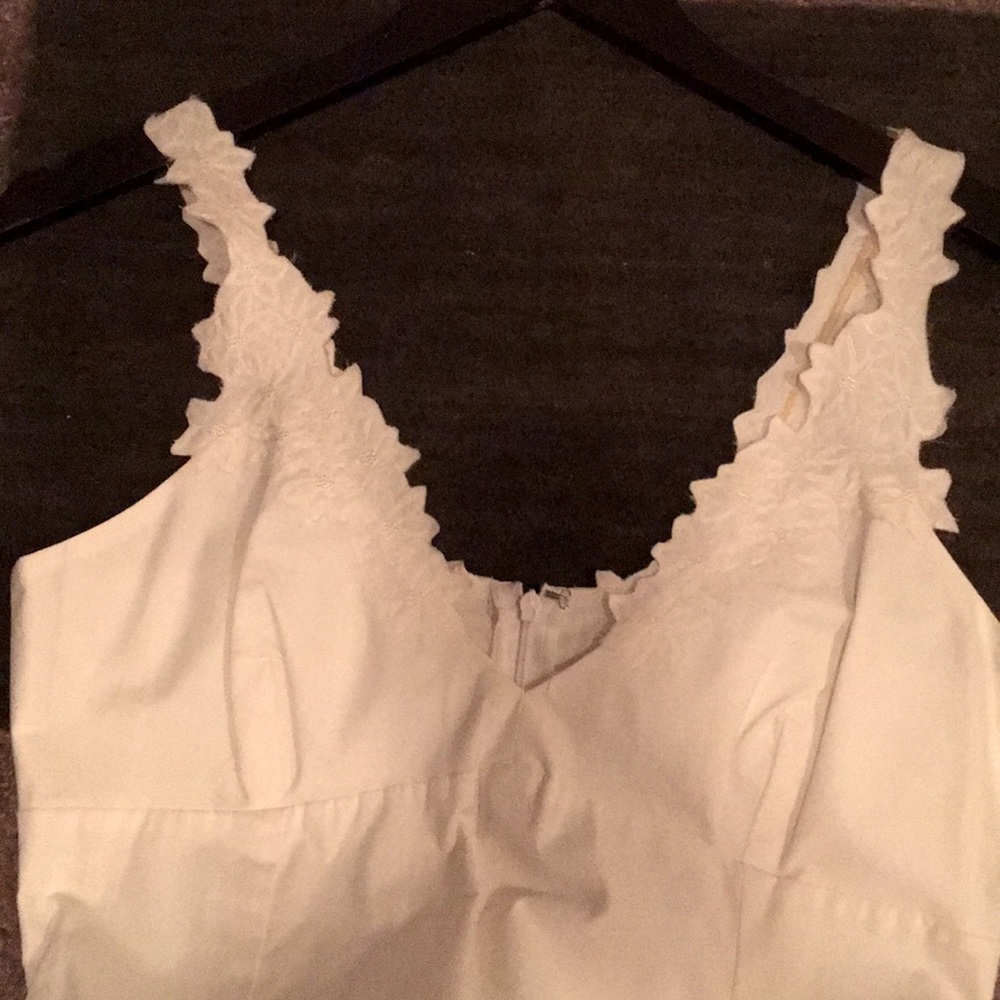 Nicole Miller white cocktail dress NWT